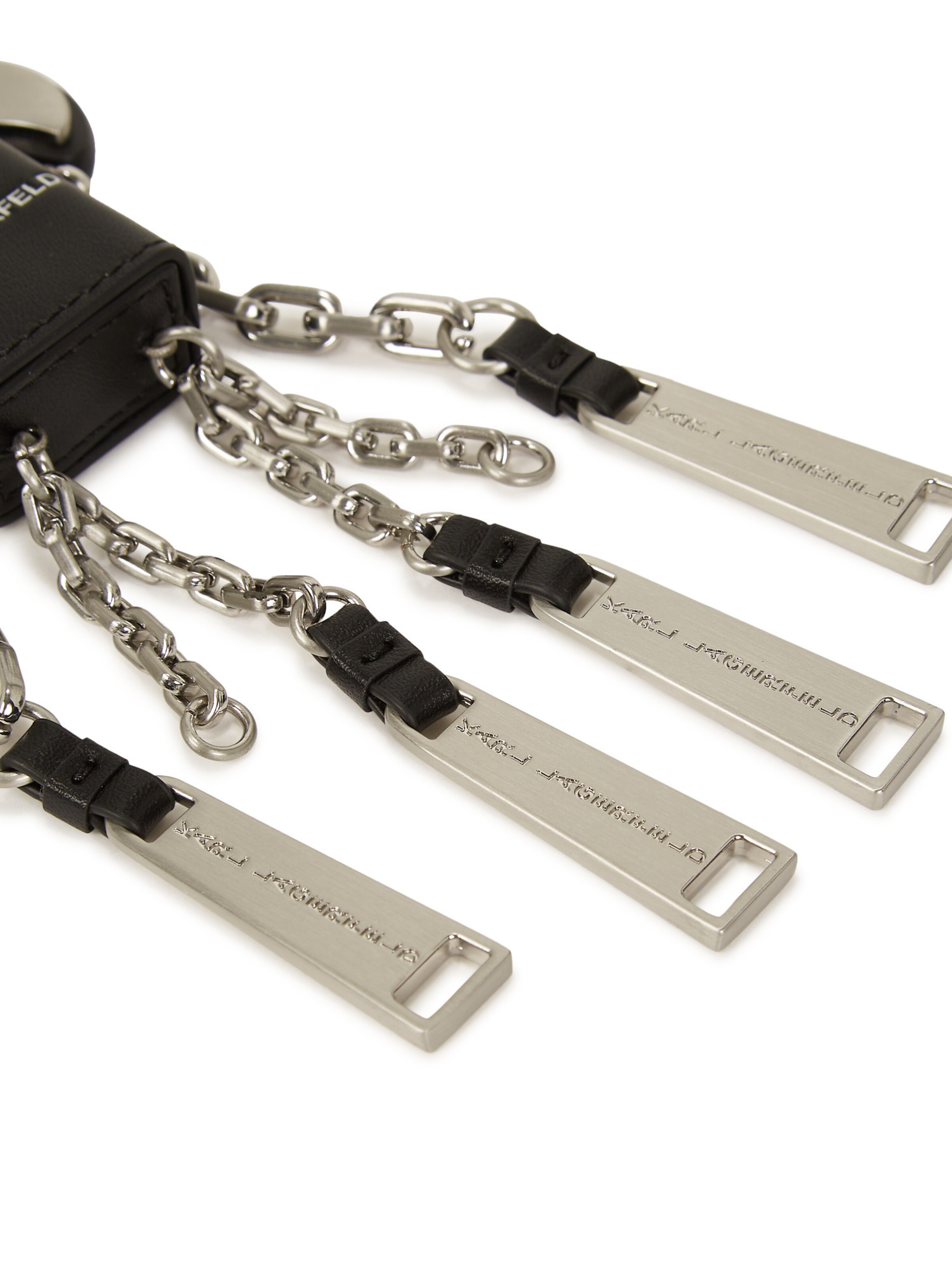 Karl Lagerfeld Key ring 'Ikon Karl' in Black