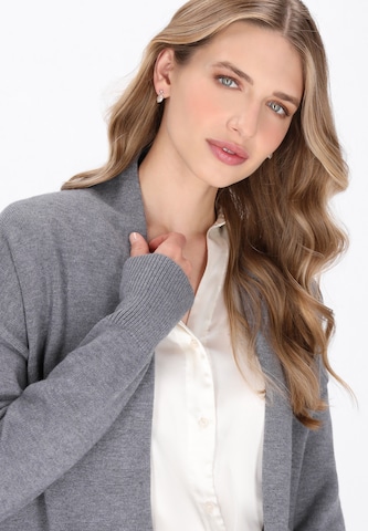 DreiMaster Klassik Knit cardigan 'Classic' in Grey