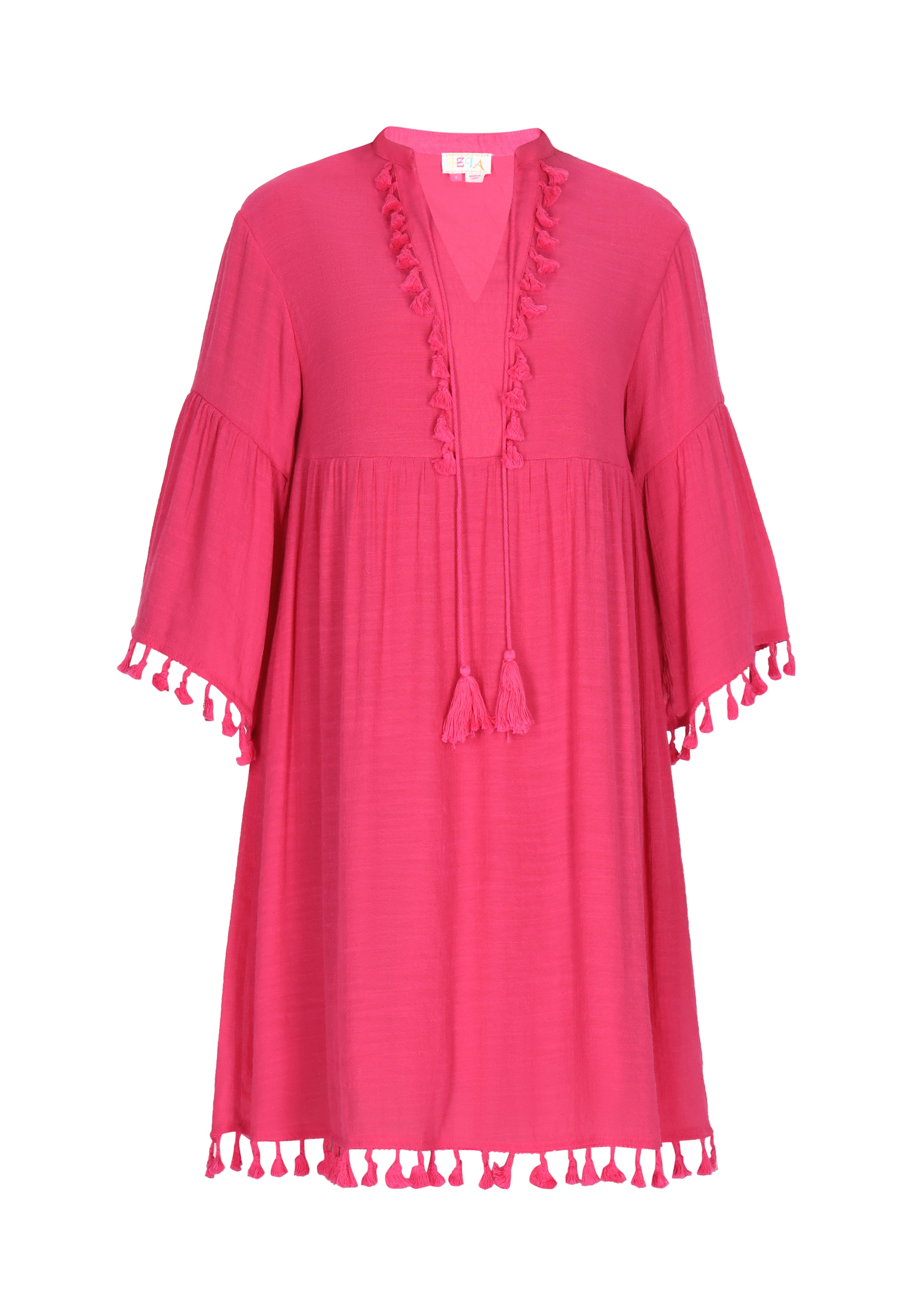 IZIA Šaty - Ružová: predná strana