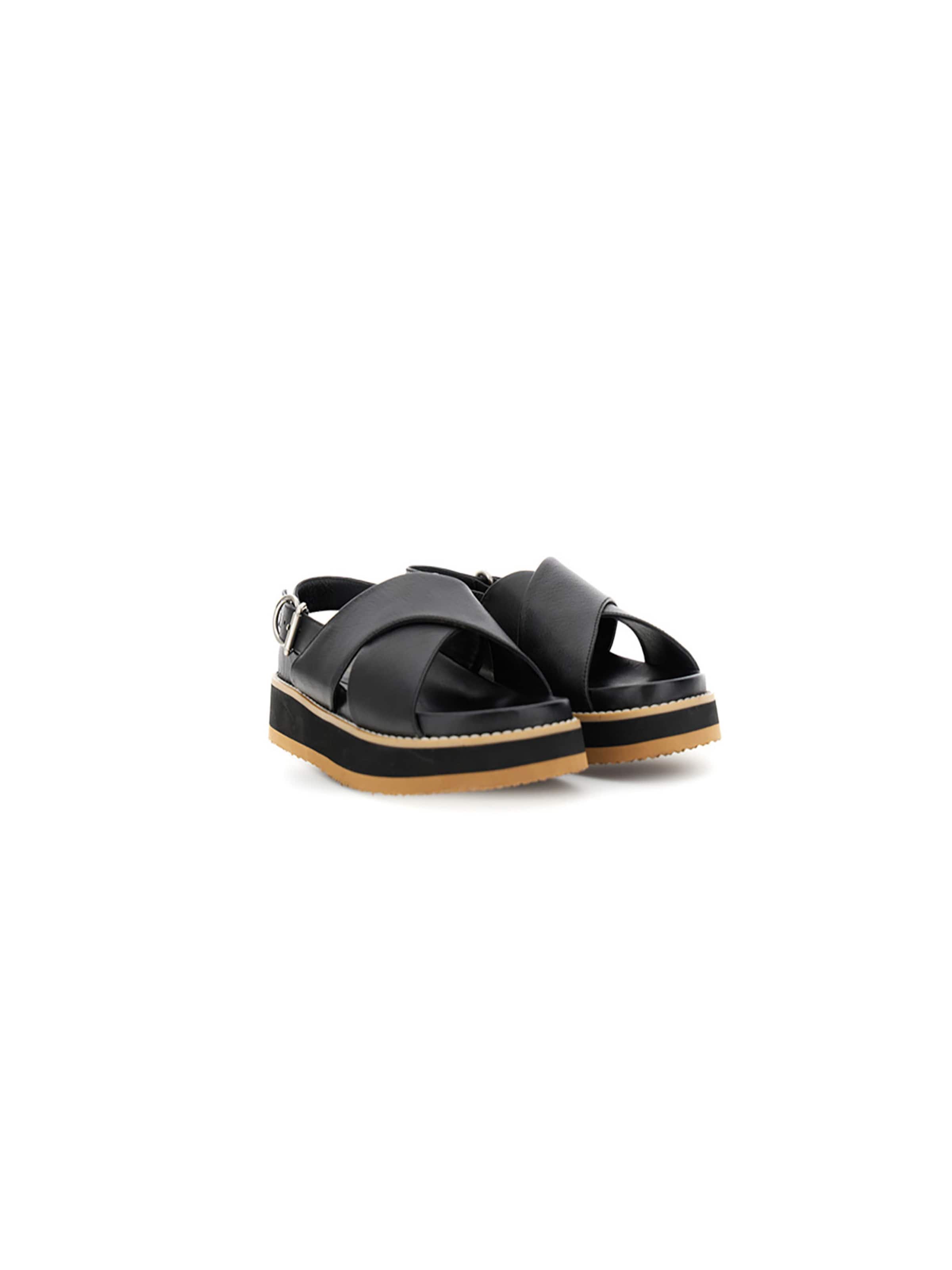 CAFè NOIR Sandaal in Zwart