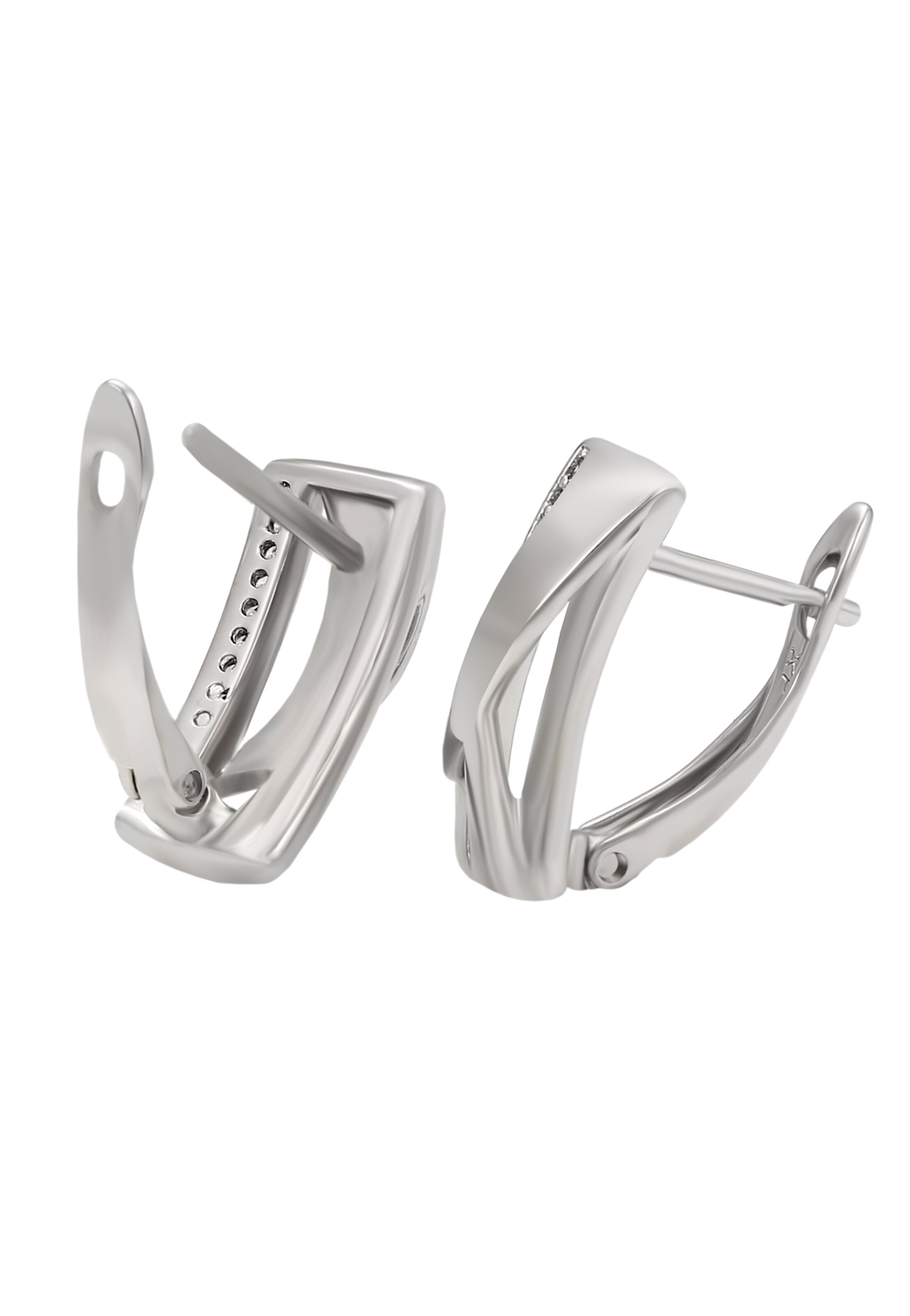 Boucles d'oreilles faina en argent