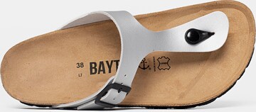Bayton T-Bar Sandals 'Mercure' in Grey