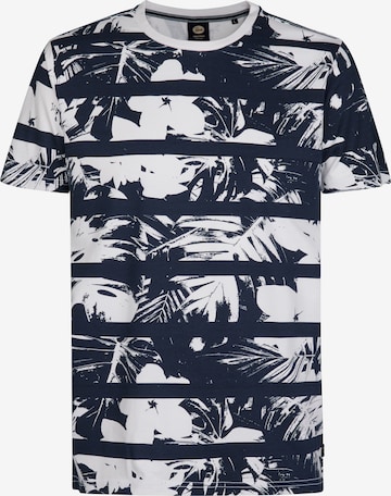 T-Shirt 'Harbor' Petrol Industries en noir : devant