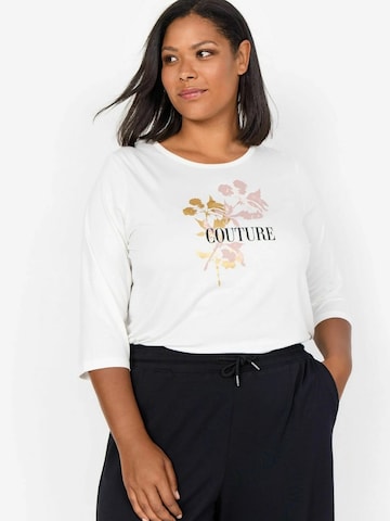 Wasabi Concept Shirts 'Sibille' i hvid: forside