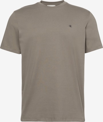 T-Shirt Calvin Klein Jeans en gris : devant
