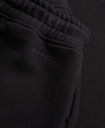 Effilé Pantalon Superdry en noir