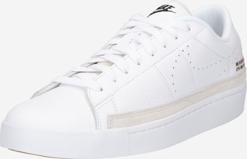 Baskets basses 'Blazer Low X' Nike Sportswear en blanc : devant