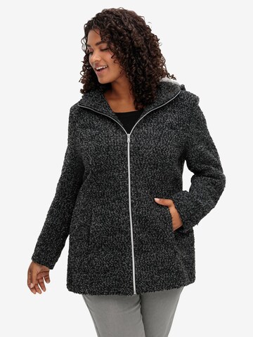 SHEEGO Between-Seasons Coat in Grey: front