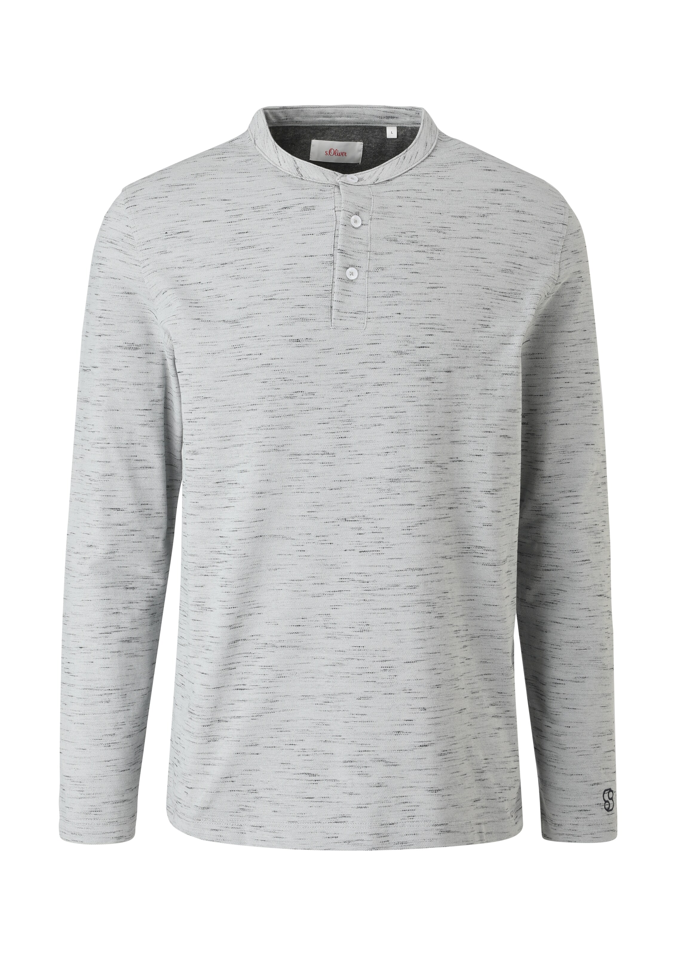 s.Oliver Shirt in Grau: Vorderseite