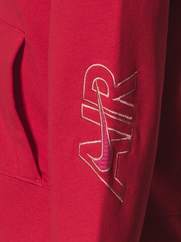 Giacca di felpa di Nike Sportswear in rosso