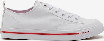 Baskets basses 'S-ATHOS LOW' DIESEL en blanc : devant
