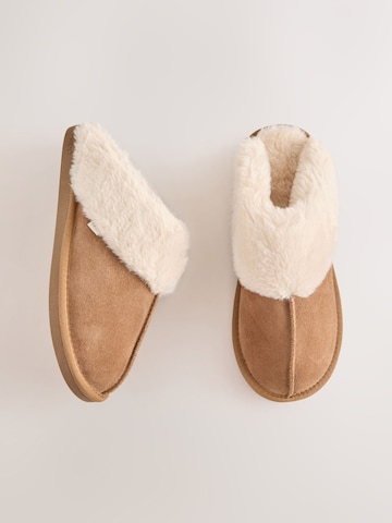 Next - Zapatillas de casa en marrón