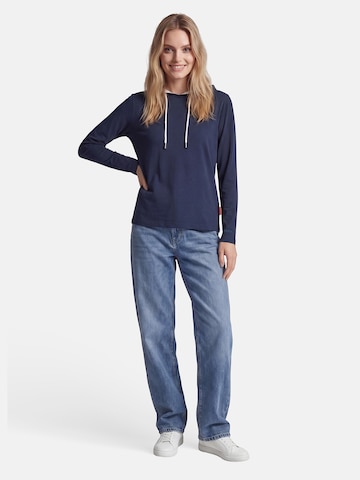 Sweat-shirt 'Annerletzt' salzhaut en bleu