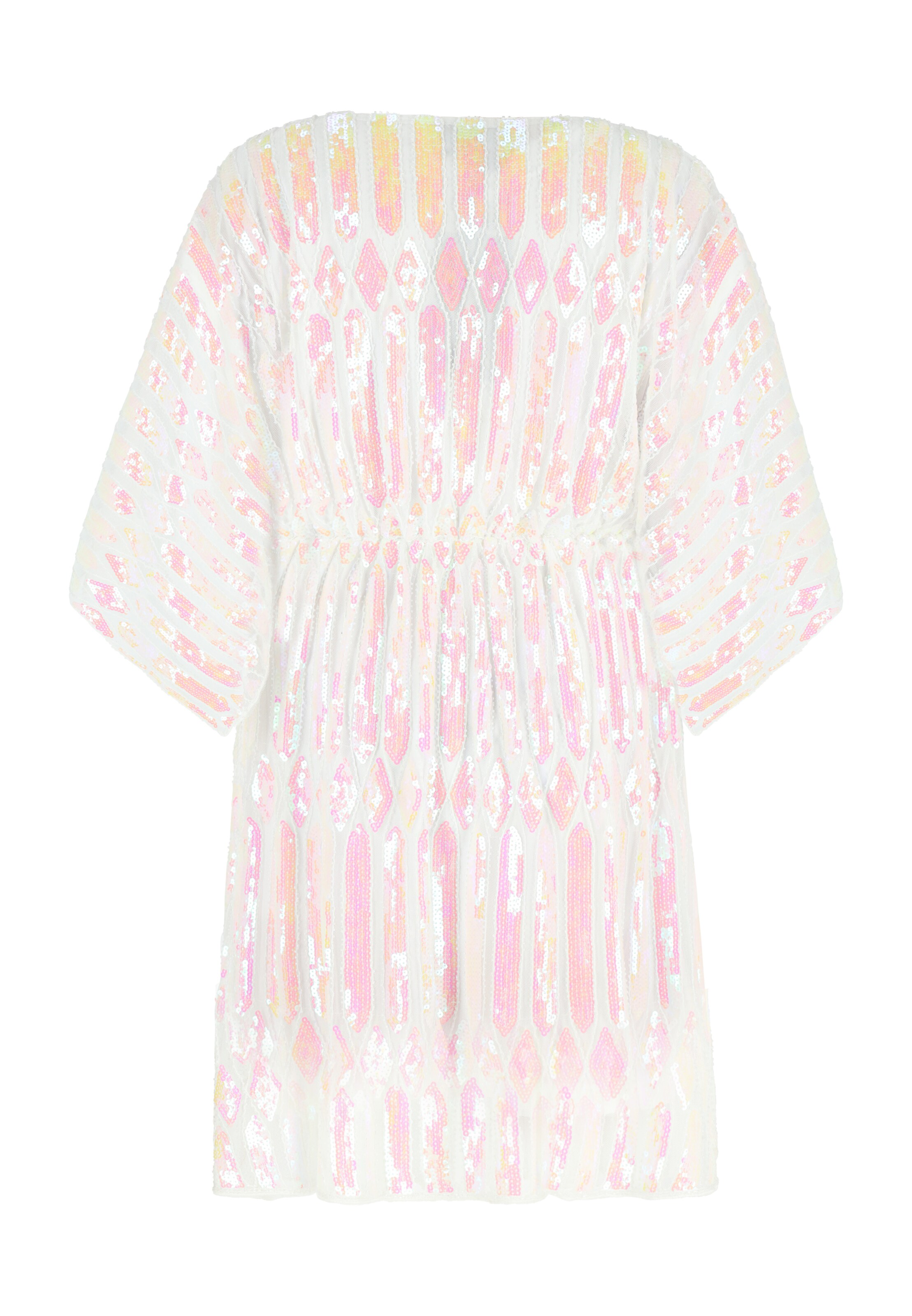 NAEMI Cocktailkleid in Weiß