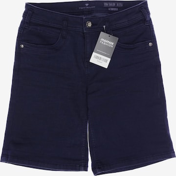 TOM TAILOR Shorts in XS in Blue: front