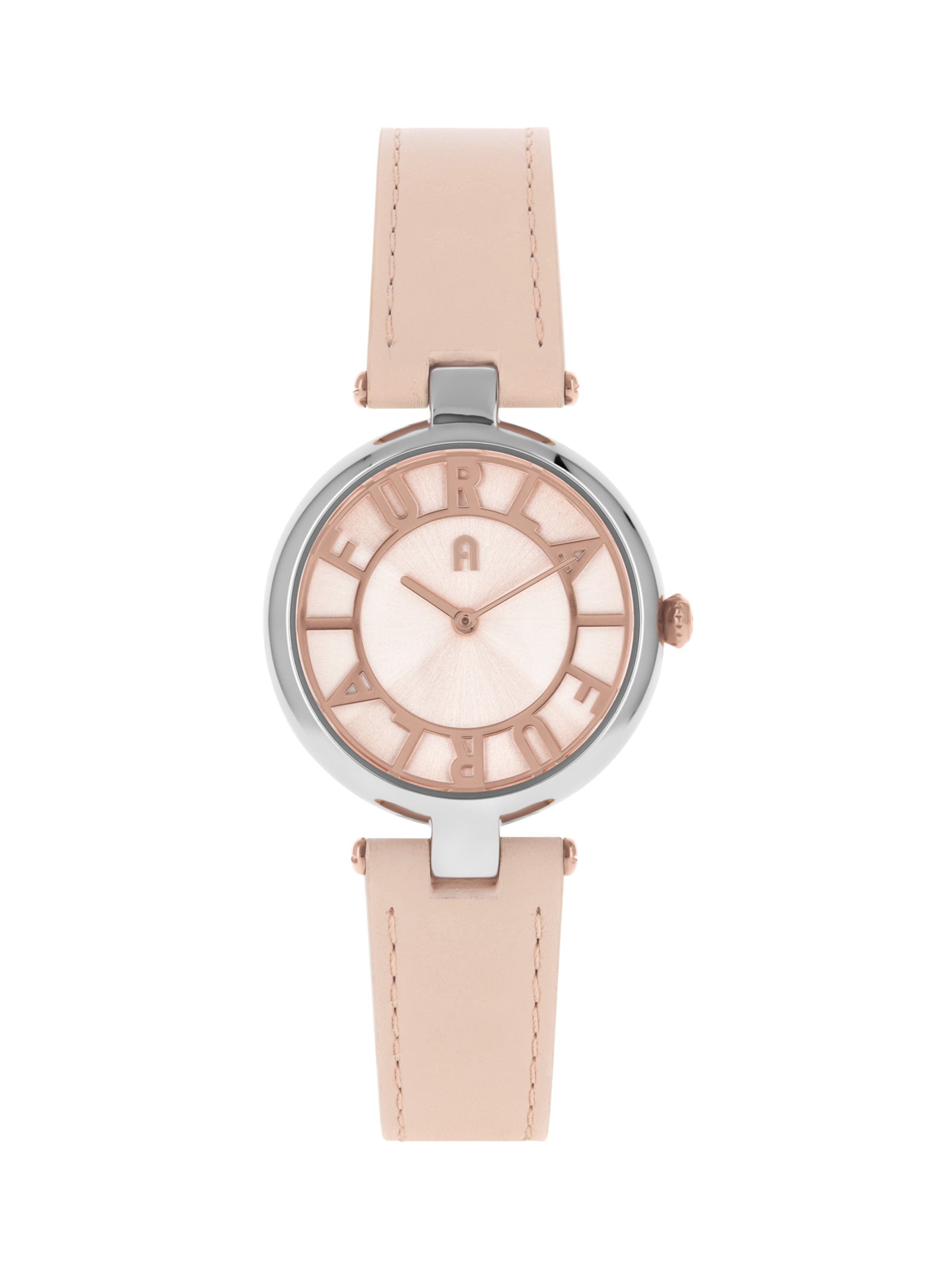 FURLA Analogt ur 'NEW CLUB ' i pink: forside