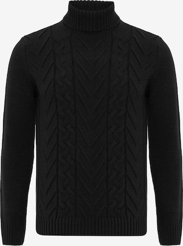 Pull-over Williot en noir : devant