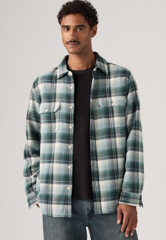 LEVI'S ® Regular fit Button Up Shirt 'JACKSONWORKER' in Green