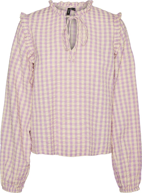 VERO MODA Bluse 'Karen' in Hellgelb RN6837 VERO MODA Bluse 'Karen' in Hellgelb RN6837