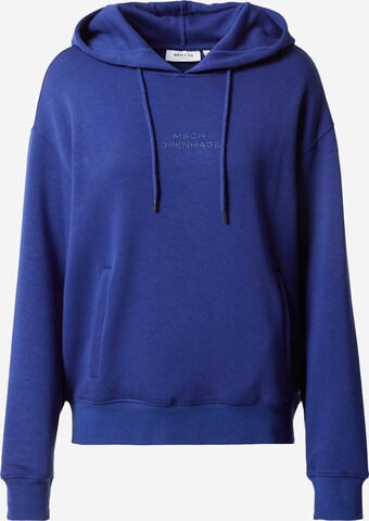 Sweat-shirt 'Ima' MSCH COPENHAGEN en bleu : devant