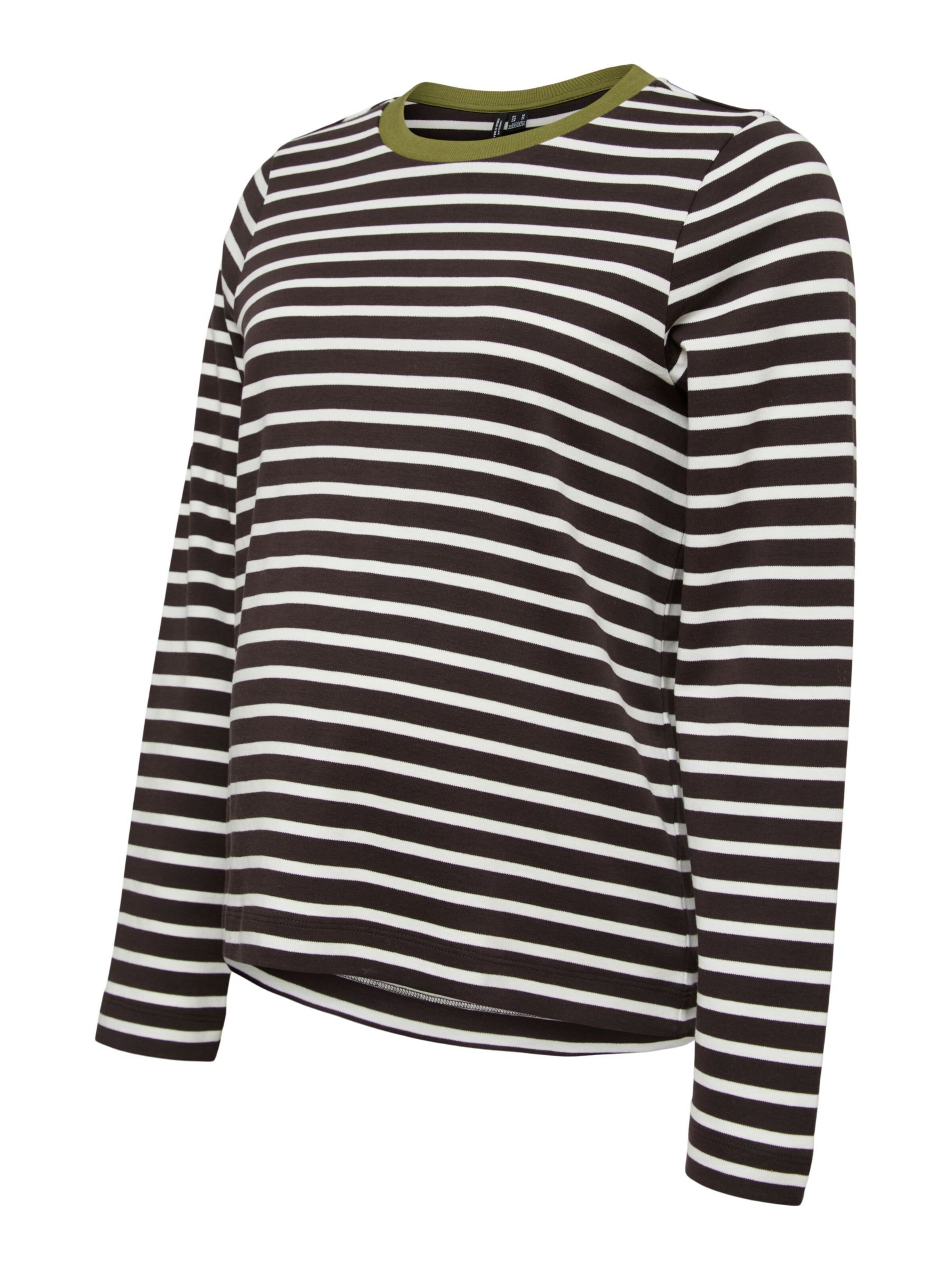 Vero Moda Maternity - Camiseta en marrón: frente