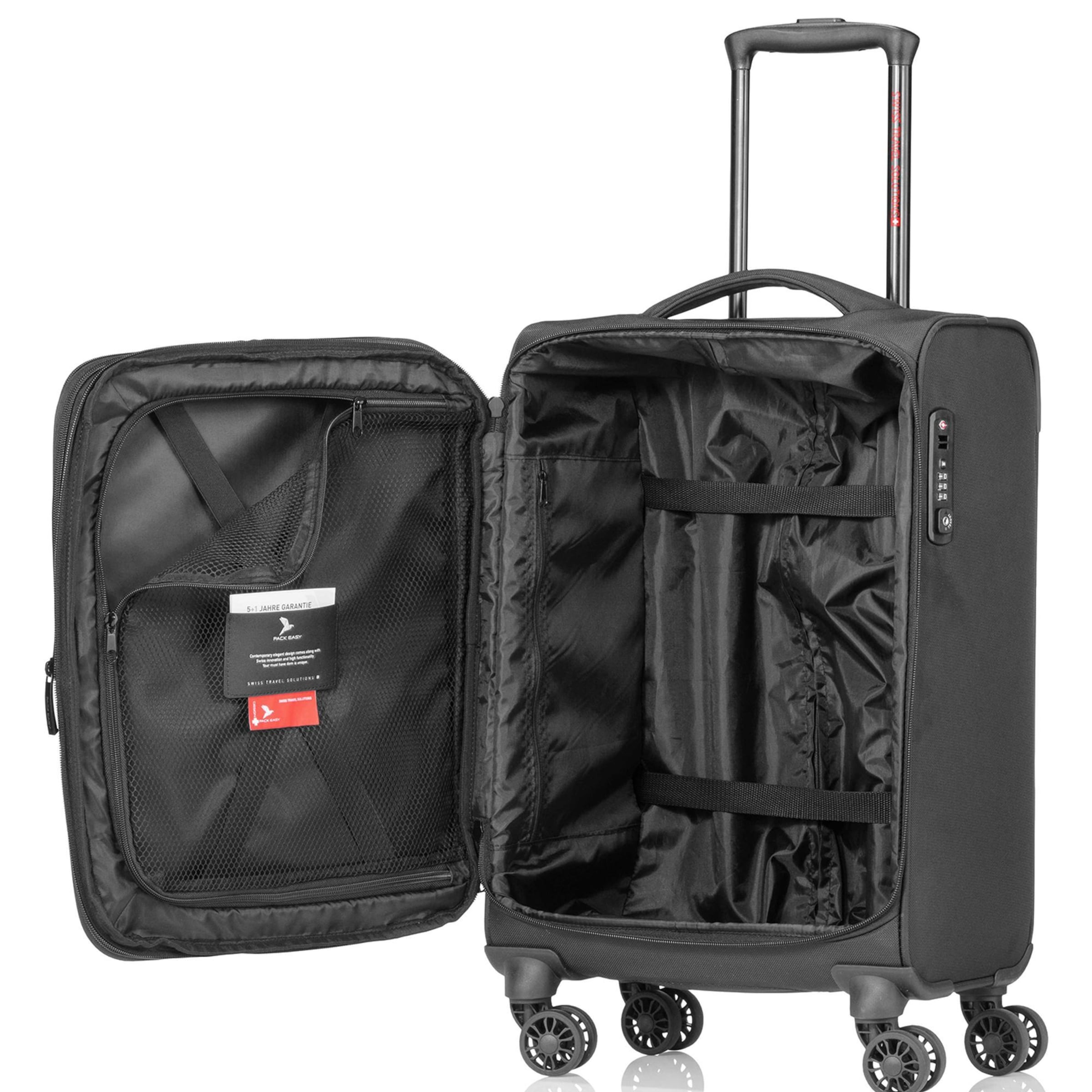 Pack Easy Trolley 'Infinity': Il Tuo Bagaglio Viaggia con Stile
