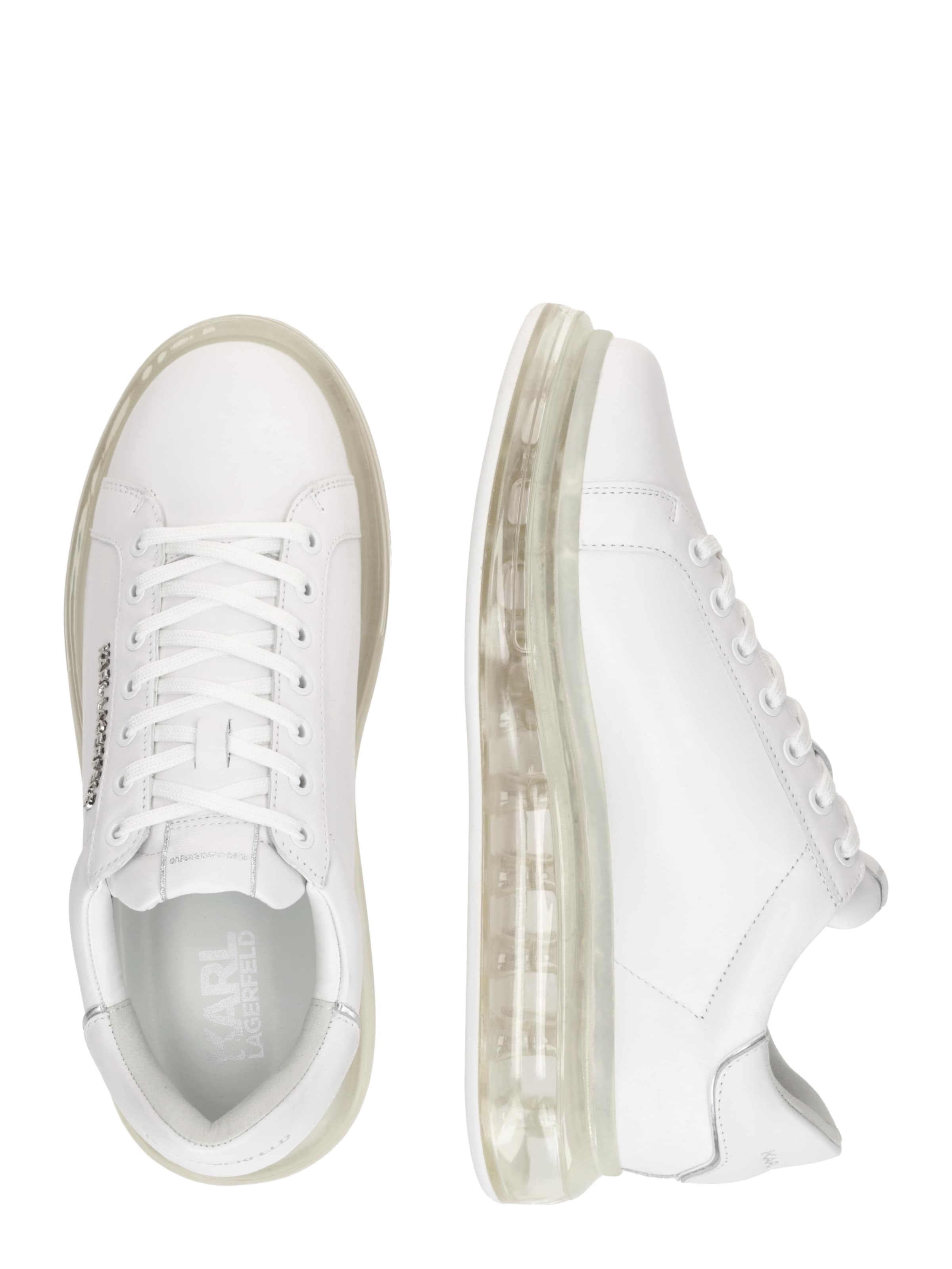 Karl Lagerfeld Sneaker in Weiß: Seite