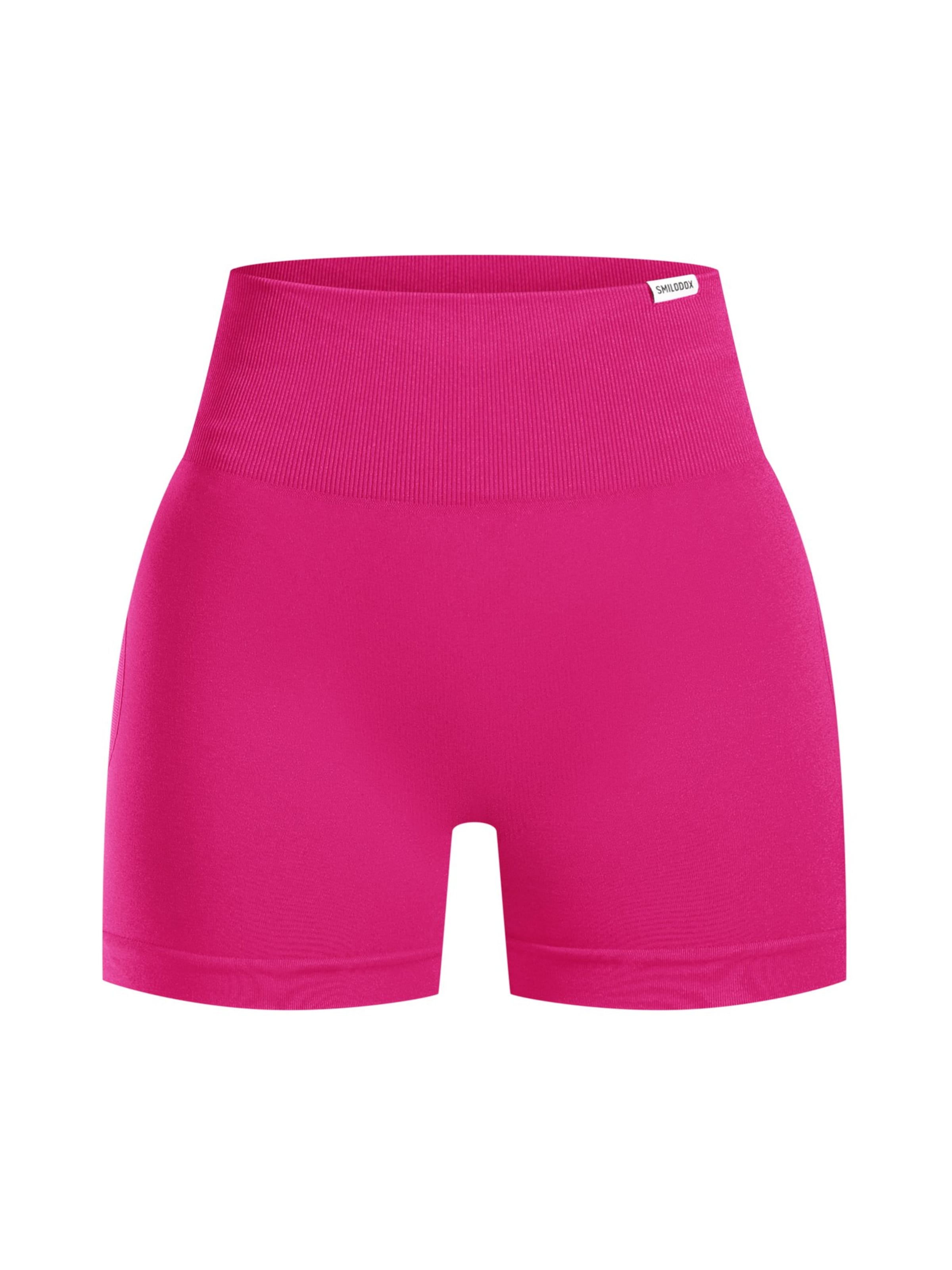 Smilodox Workout Pants in Pink: front