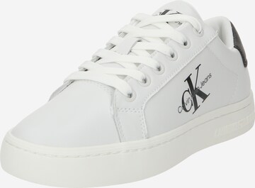 Calvin Klein Jeans Låg sneaker i vit: framsida