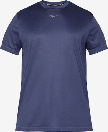 Reebok Funkcionalna majica 'ID TRAIN' | modra barva: sprednja stran