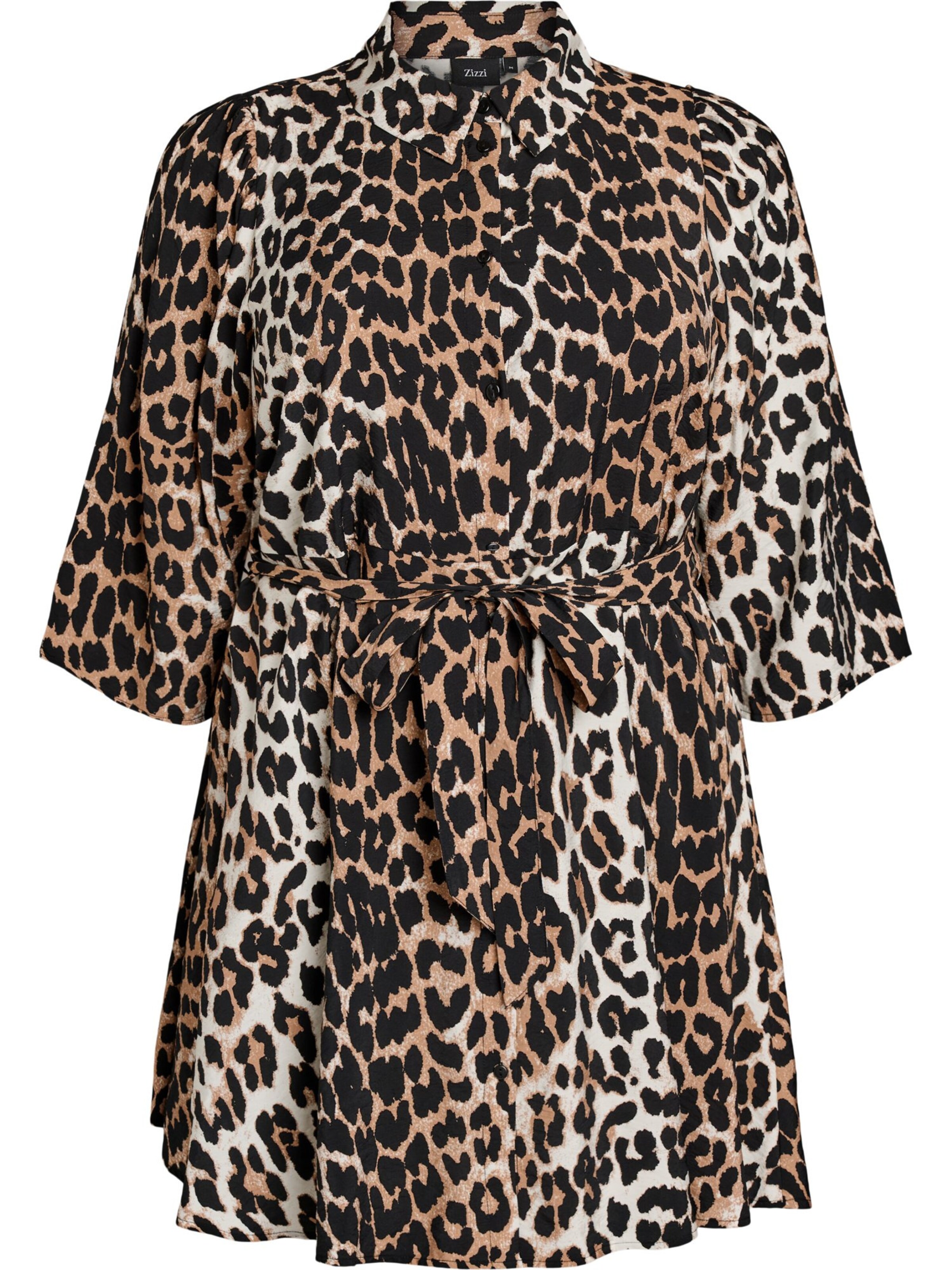 Tunica 'Vkam' di Zizzi in marrone: frontale