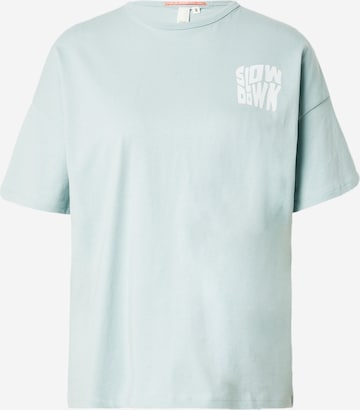 QS - Camiseta en azul: frente
