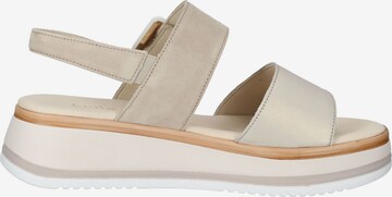 GABOR Strap Sandals in Beige