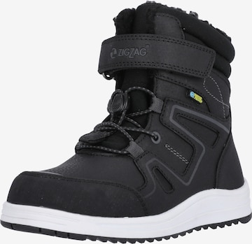 ZigZag Snow Boots 'Rincet' in Black: front