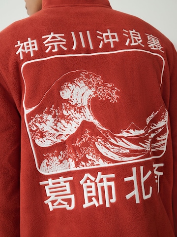 Next Sweater 'Hokusai' in Orange