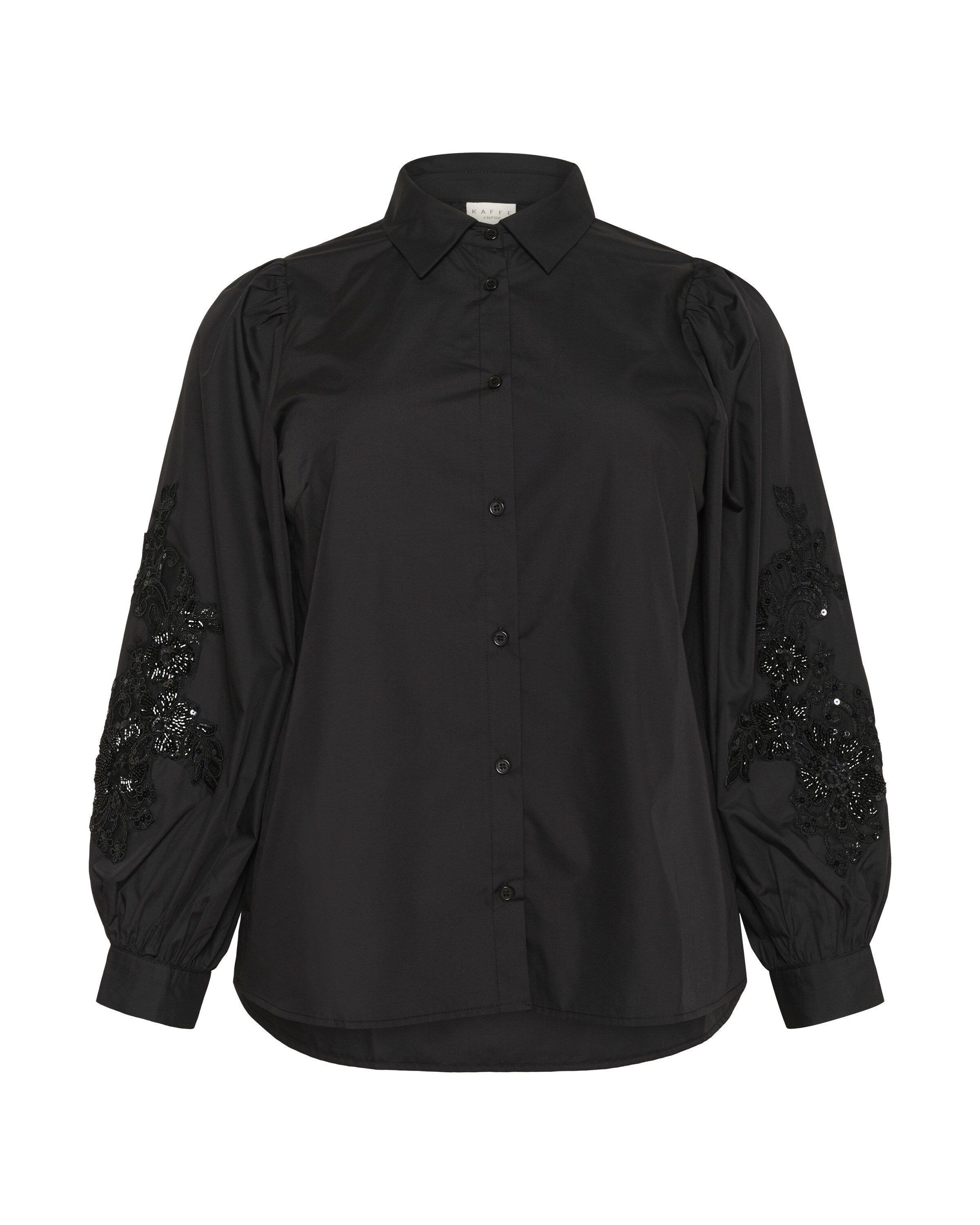 KAFFE CURVE T-shirt 'KCnicky' en noir, Vue avec produit