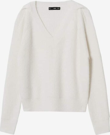 MANGO Pullover 'diabolo' in Beige: predná strana