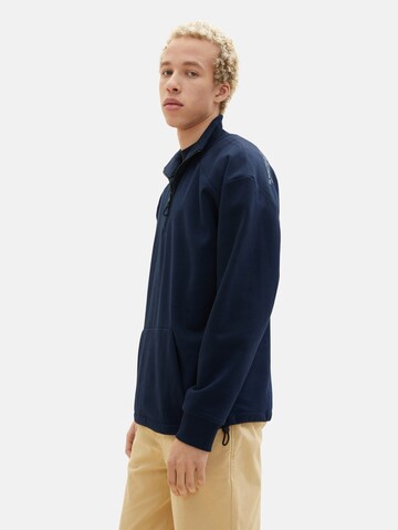 TOM TAILOR DENIM Sweatshirt i blå