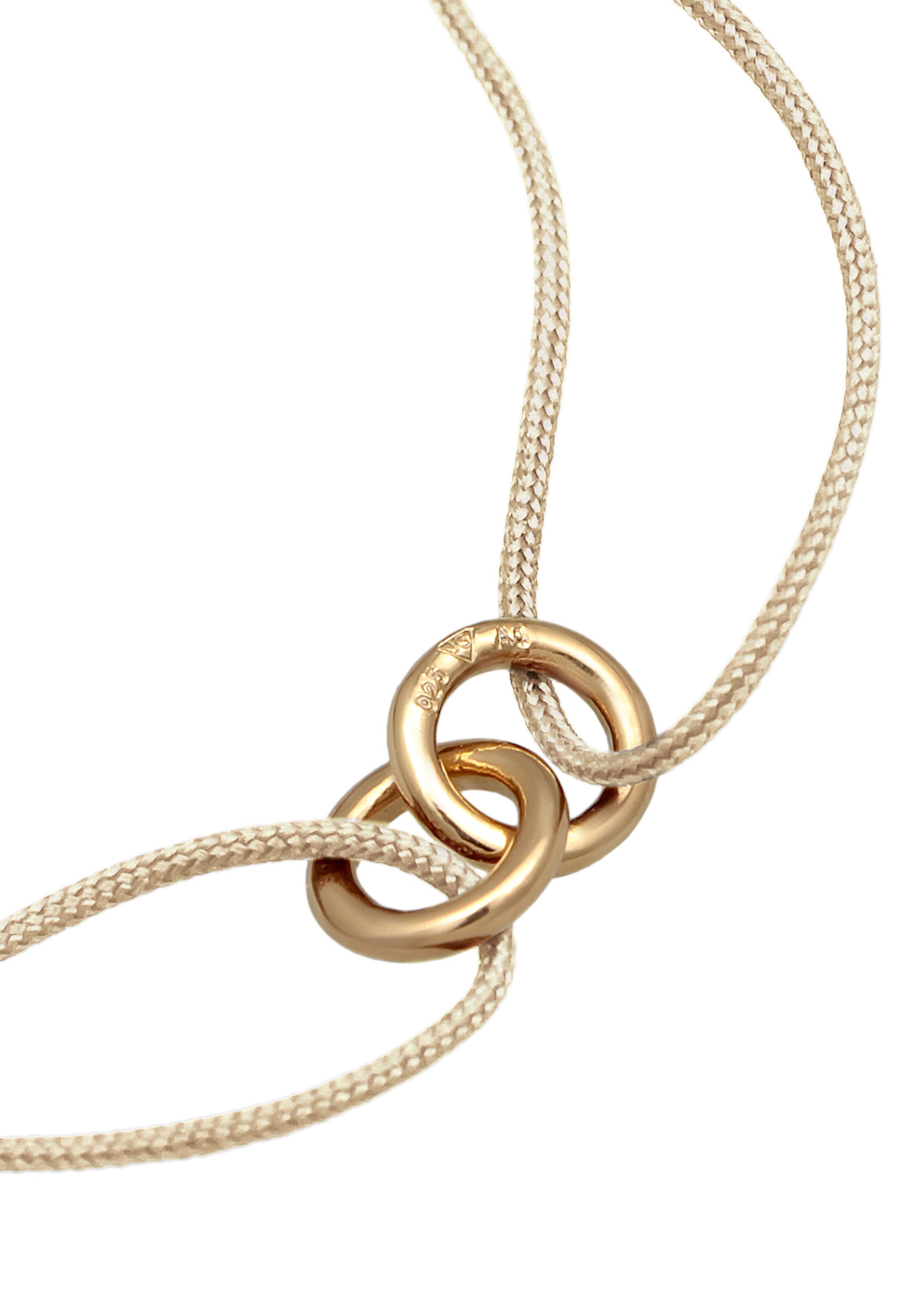 ELLI Armbånd 'Geo' i beige