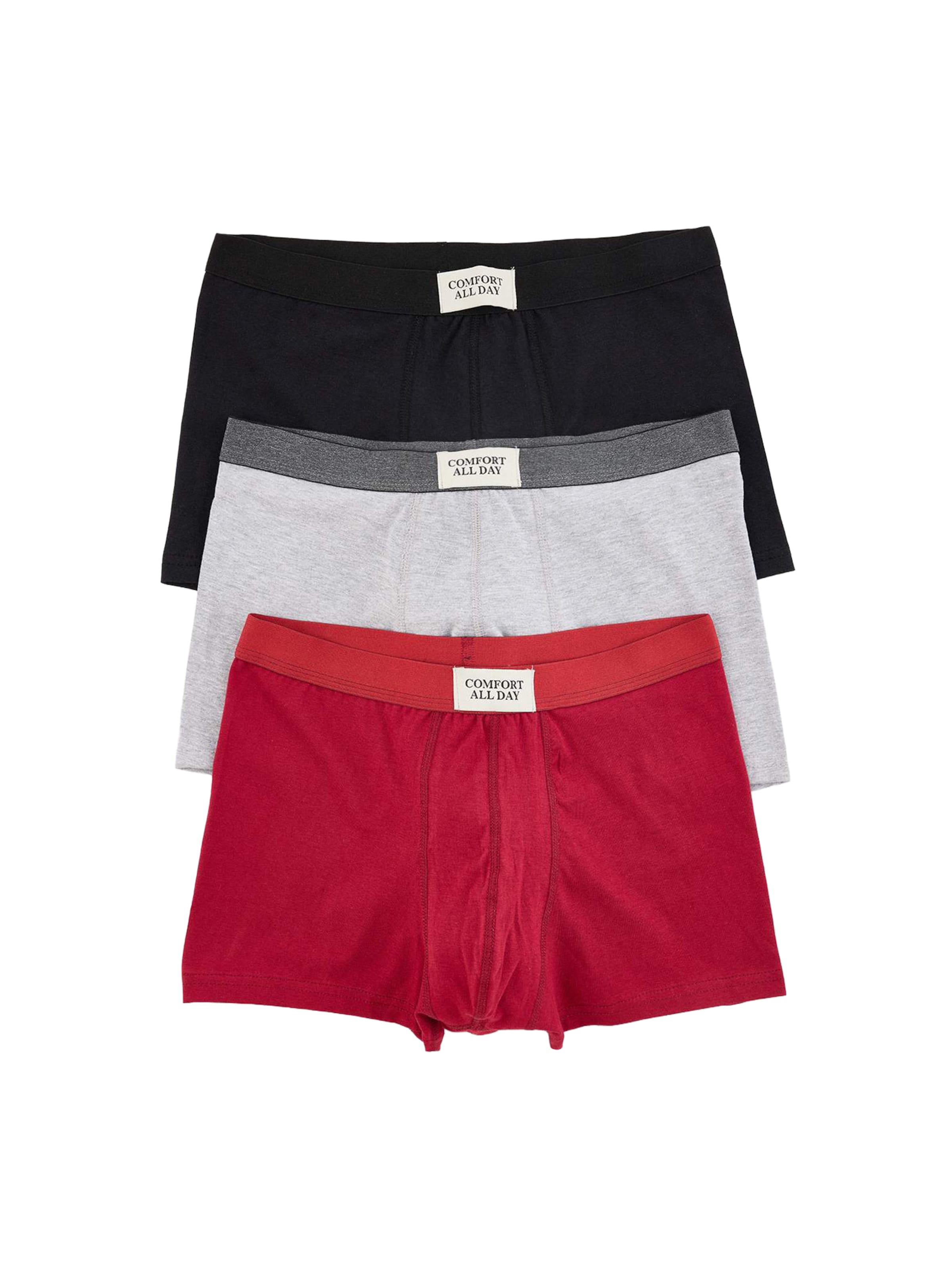 Trendyol Boxer shorts in Grey: front
