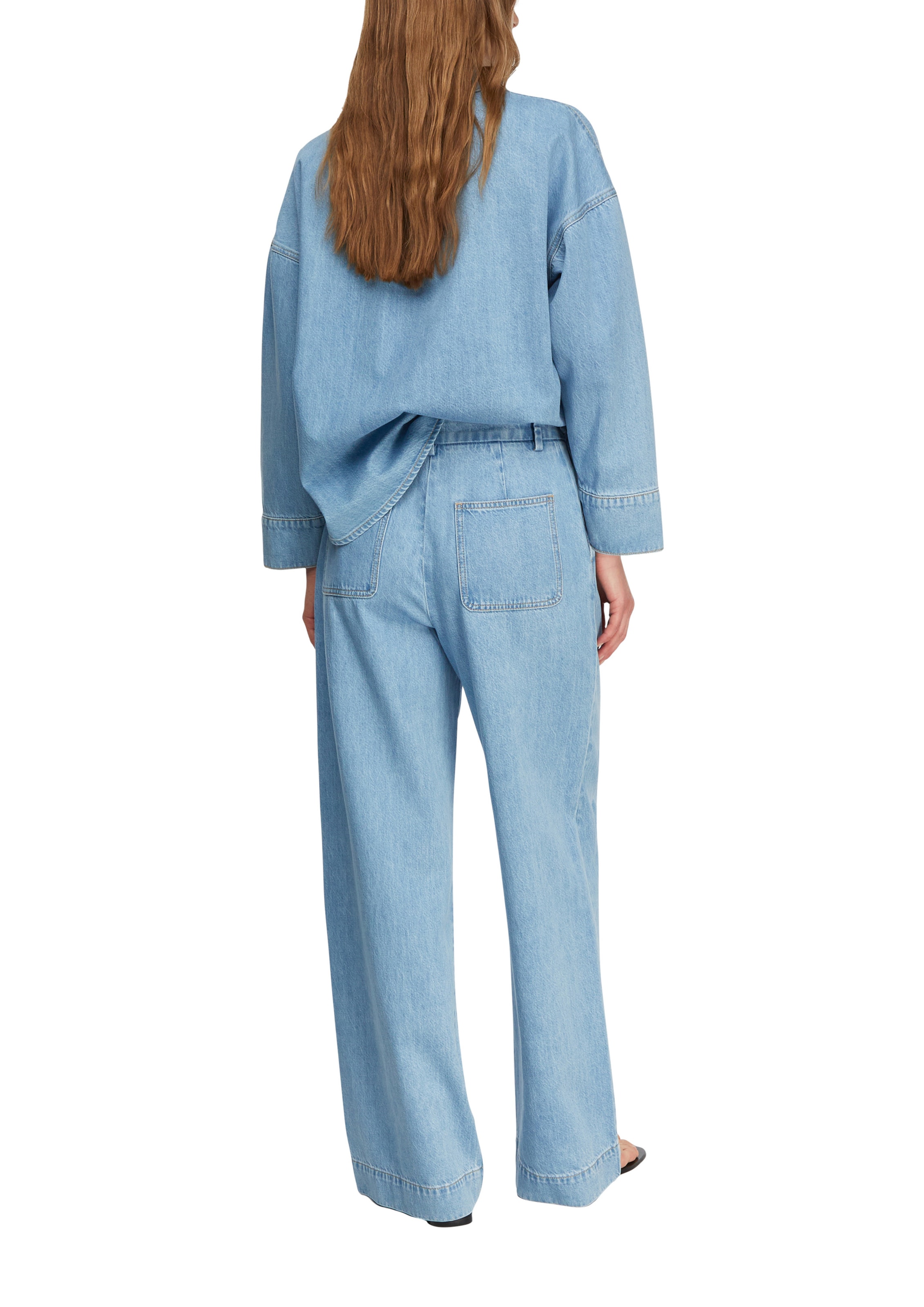 COMMA Wide leg Jeans in Blue