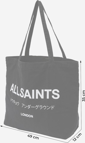 AllSaints Torba shopper 'UNDERGROUND' w kolorze czarny