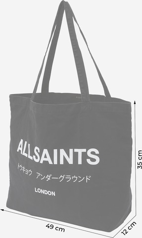 AllSaints Ostoskassi 'UNDERGROUND' värissä musta