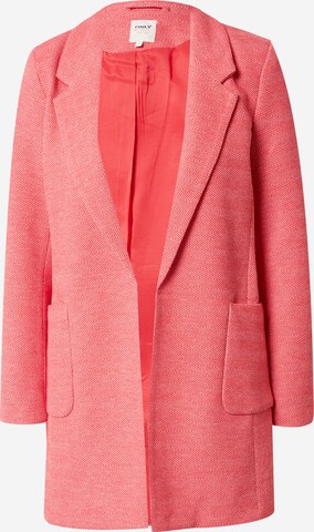 ONLY Blazer 'BAKER-LINEA' in Red: front