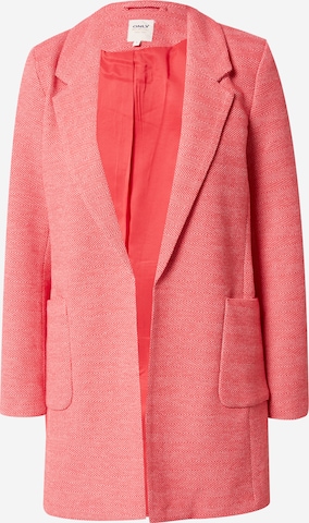 ONLY - Blazer 'BAKER-LINEA' em vermelho: frente