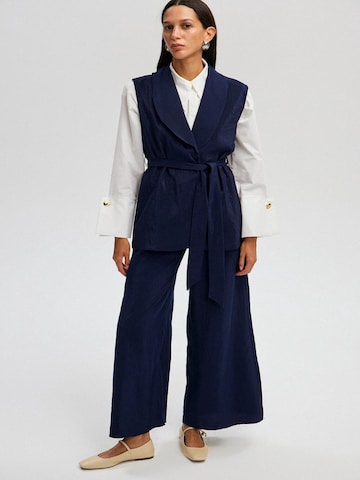 Touche Prive Broekpak in Blauw