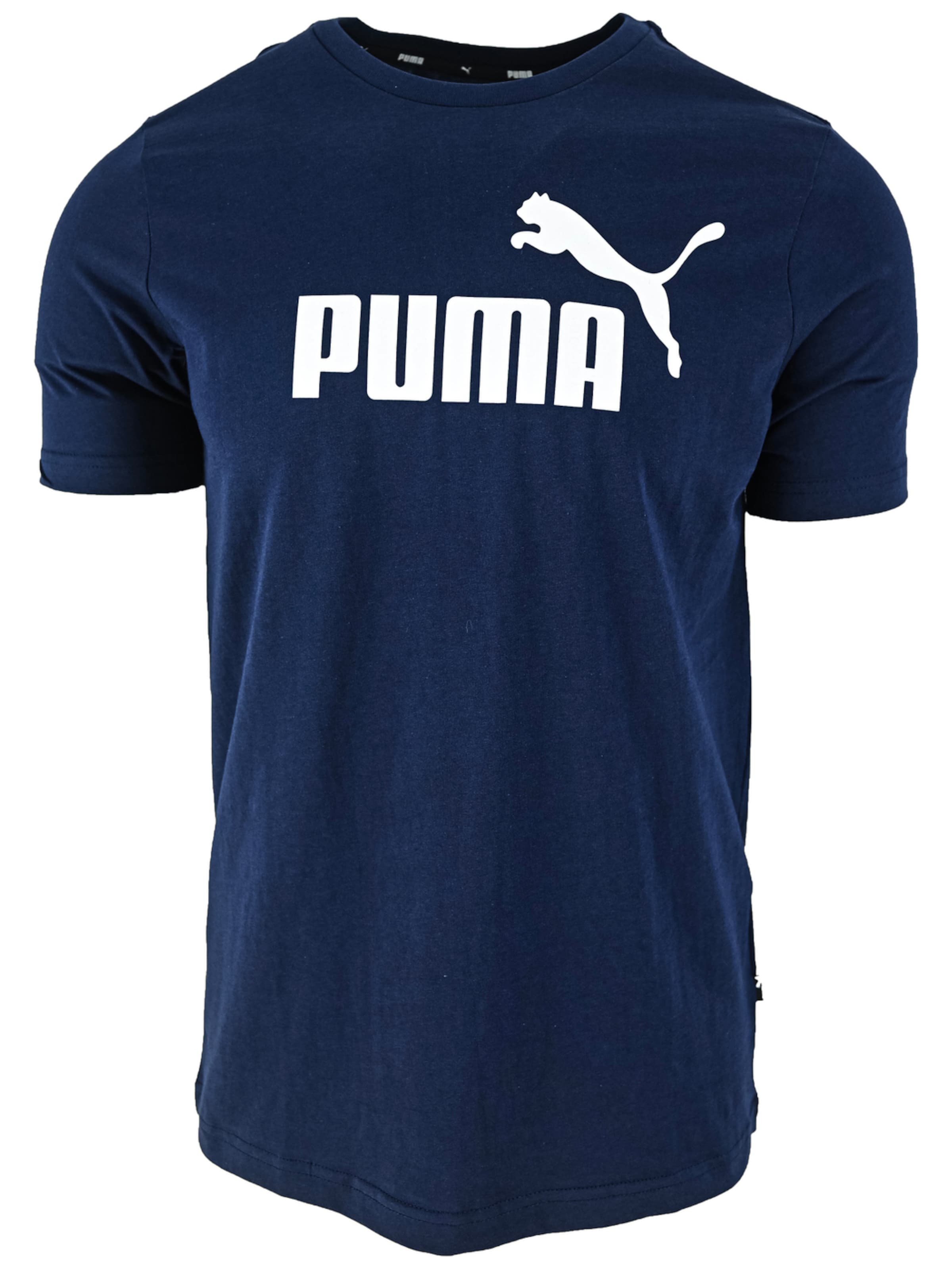 T-Shirt 'Puma Essentials' PUMA en bleu