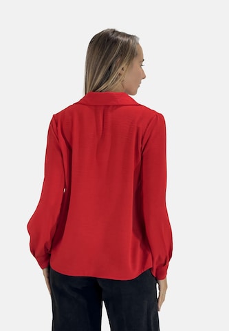 Elara Blouse in Rood