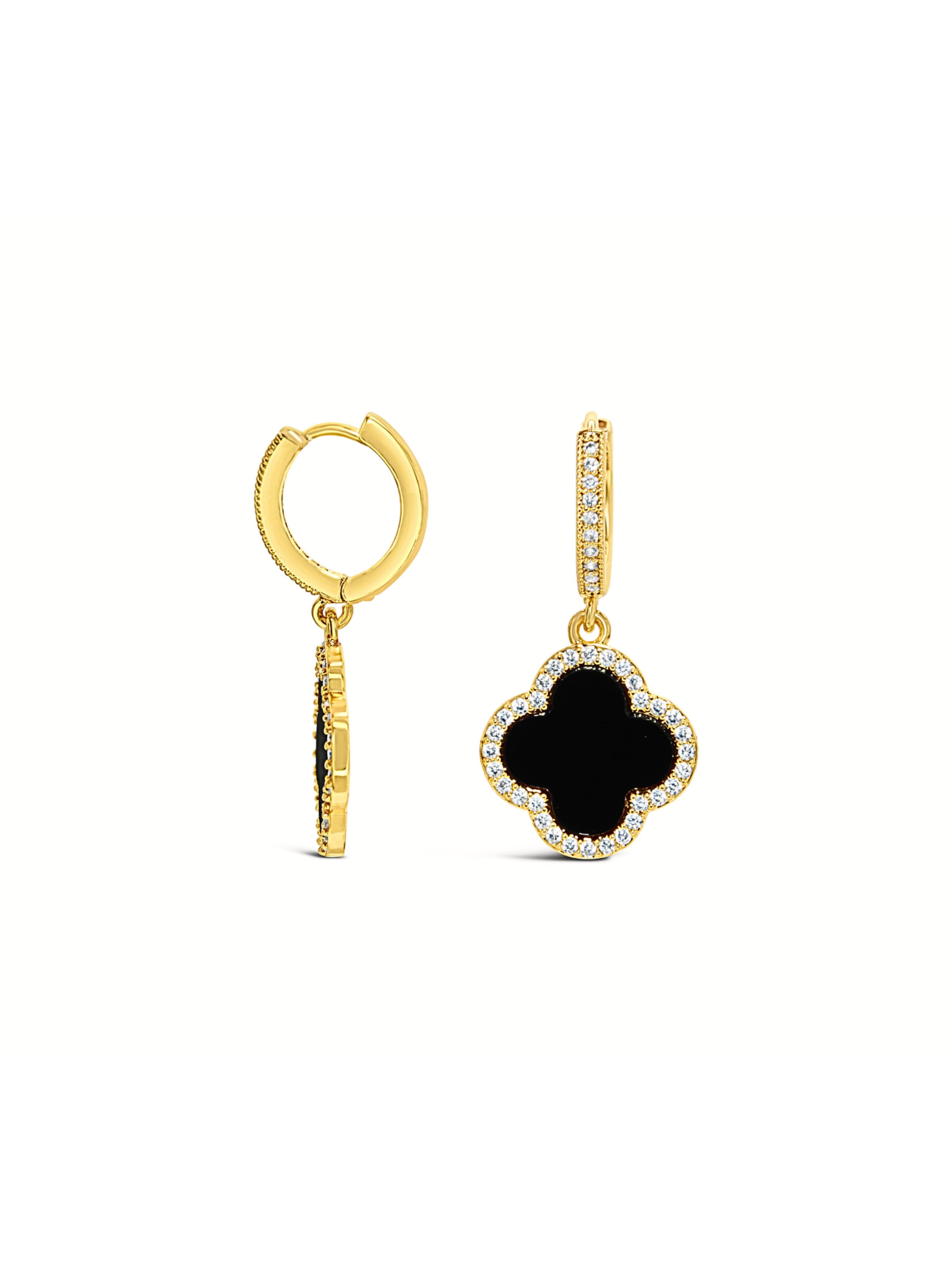 ARS-ARGENTI Earrings 'LUCKY LUXE IV' in Gold: front