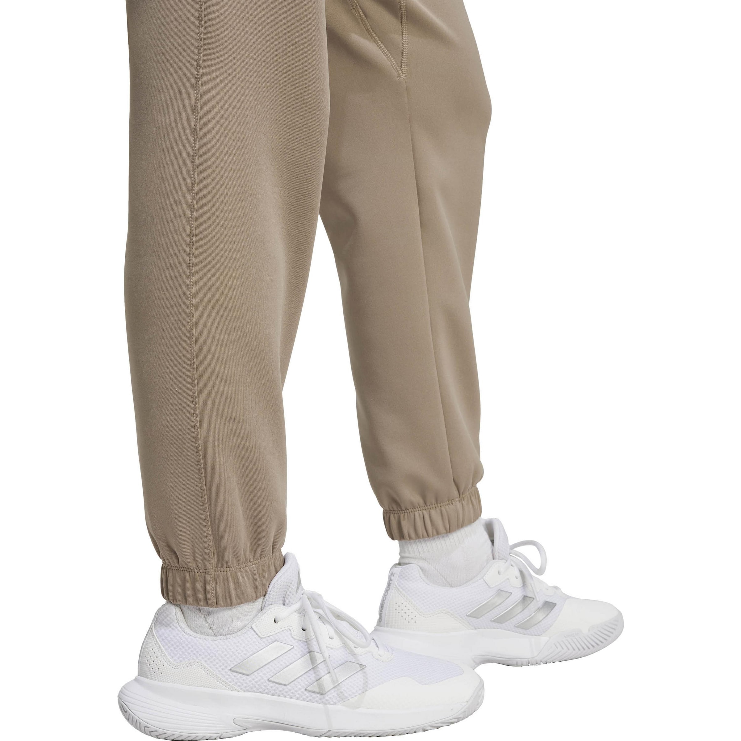 ADIDAS PERFORMANCE Tapered Workout Pants 'MOTION ES' in Beige